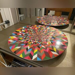 Ziggy Multicolored Lazy Susan